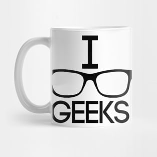 I Love Geeks Mug